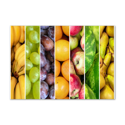 Fruits - Wrapped Canvas Print