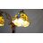 2-Light Tiffany Style Dragonfly Stained Glass Wall Sconce
