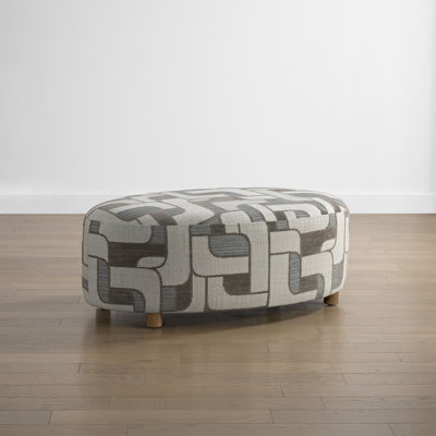 Josie Oval Ottoman