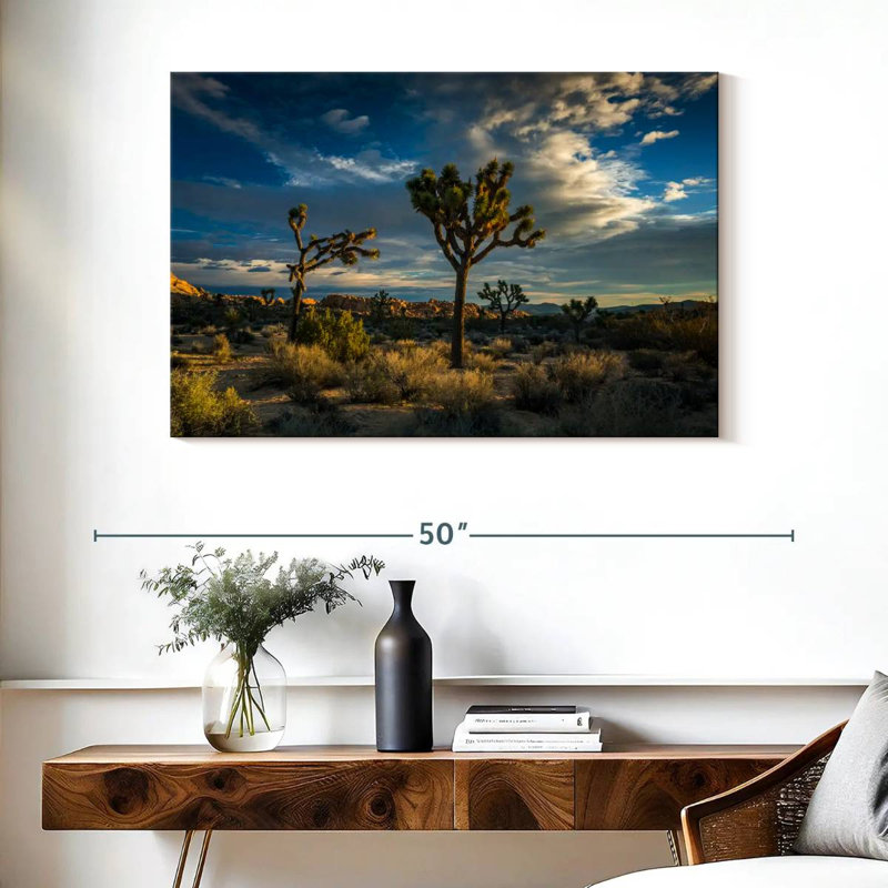 Paysage du parc national Ravi Joshua Tree, H 26 po x l 39 po