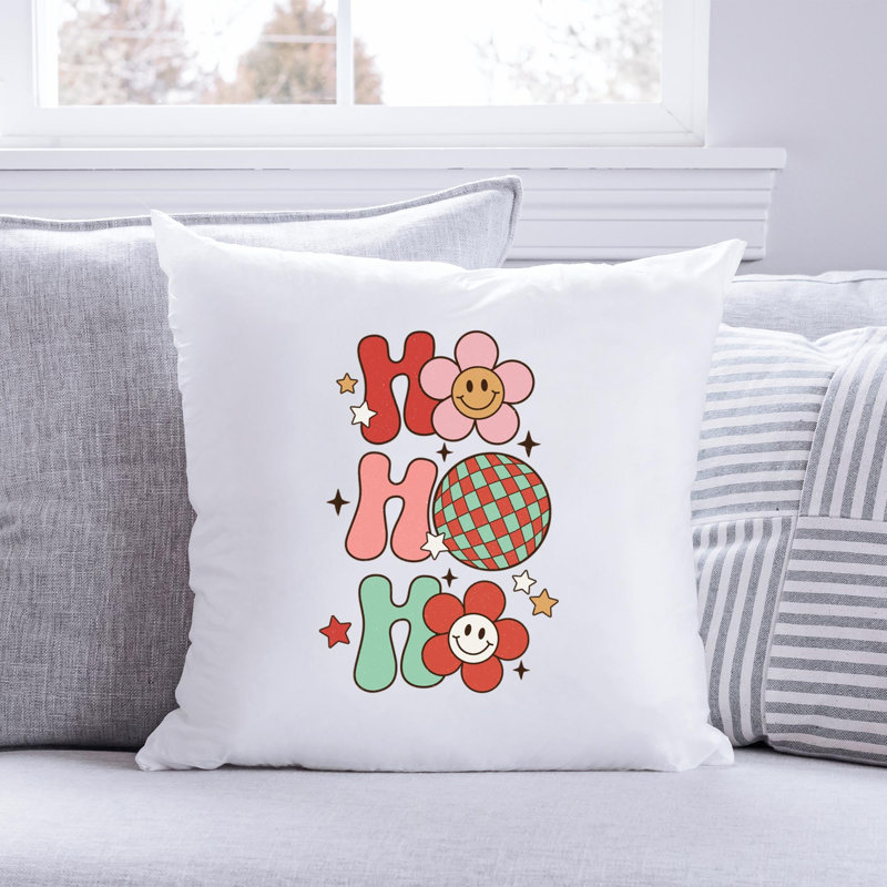 Christmas-1_3 Reversible Throw Pillow, 14" x 14"