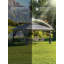 366 x 366 cm Pop Up Gazebo with Sides – Heavy Duty Garden Shelter, Party Tent & Outdoor Marquee, Grey