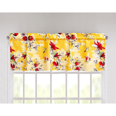 Neale Floral Tailored Window Valance