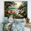 Coastal Harmony Papercut I, reproduction d'art sur toile-1368397520-1368397521