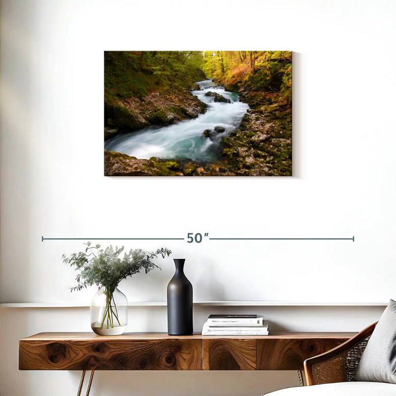 Alvord Vintgar River, 20" H x 30" W