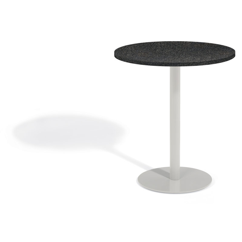 Travira Bar Table, Granite Charcoal, 36" L x 36" W
