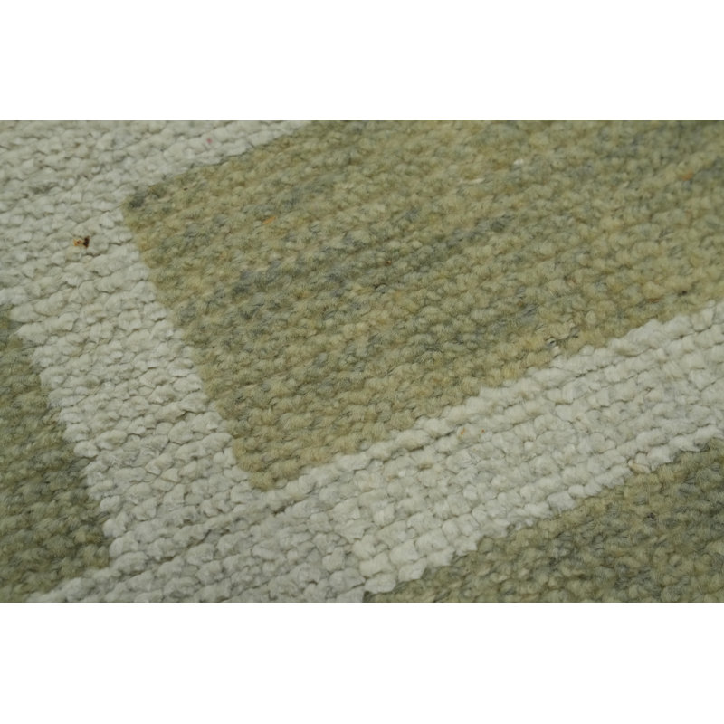 Tapis oriental géométrique moderne 5 x 8