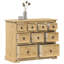 vidaXL Chest of Drawers "Corona" 101x45x82 cm Solid Wood Pine