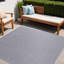 Tapis carré gris clair Carpen-567145129