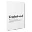 Dictionary Dachshund - Wrapped Canvas-61883822
