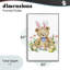 Ours en peluche printanier, estampe numérique, design par Amy Hall-662946548-662946547