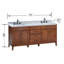 Ensemble de meuble-lavabo double 73 po Anglet-1428850769-1428850780