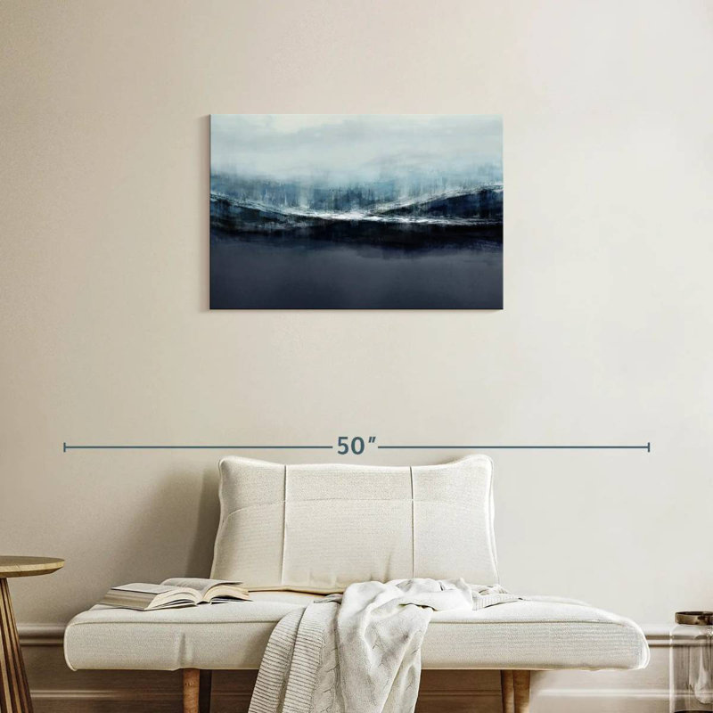 Avery Ascending Blue, 20" H x 30" W
