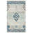 Christa Oriental Gray/Navy Area Rug-545604042