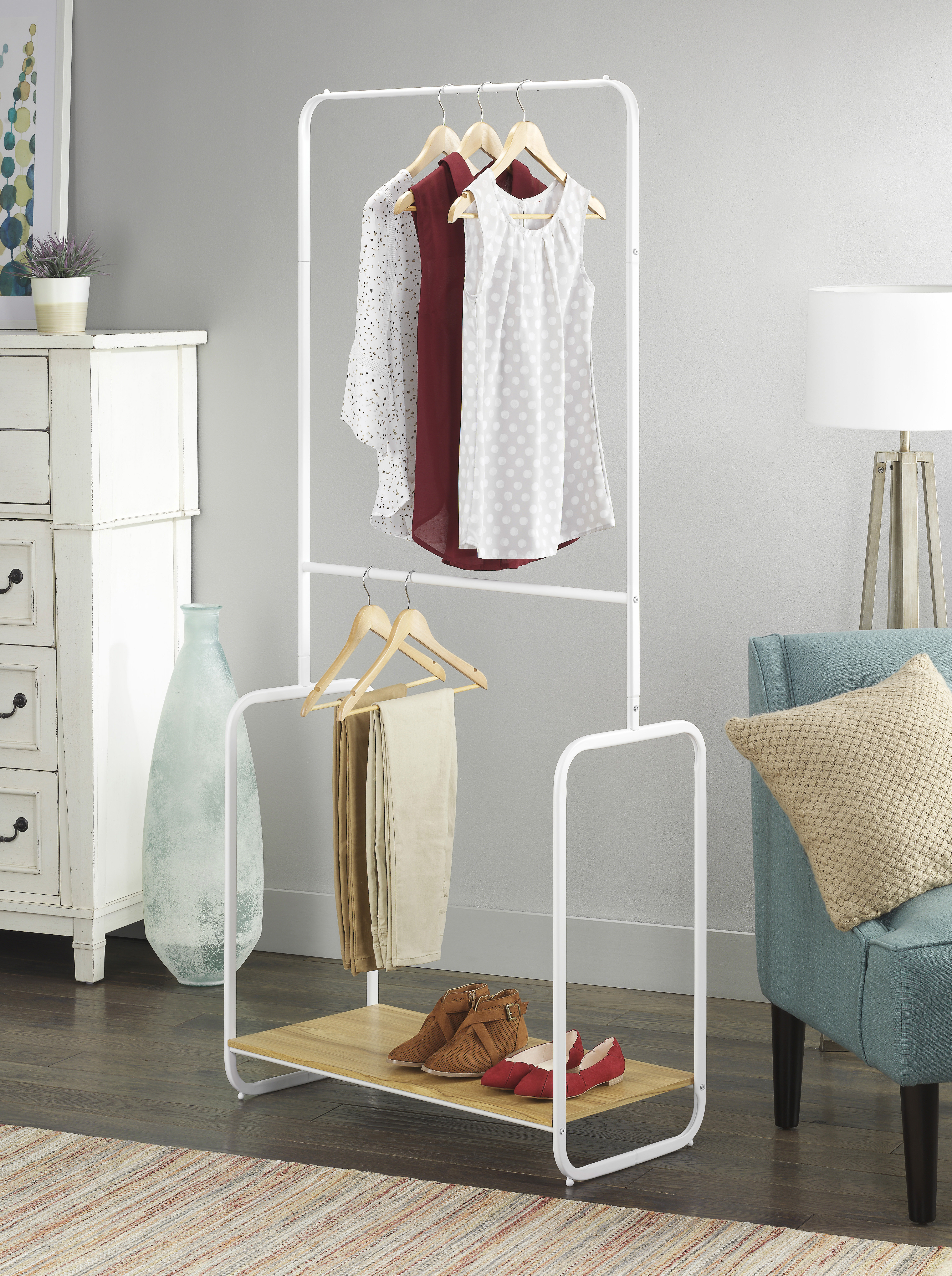 Dotted Line™ Ann 31.5'' Clothes Rack | Wayfair