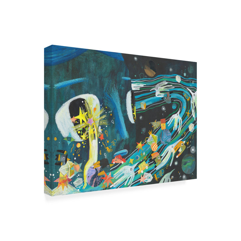 «Changyu Zou Night Whisper», art sur toile, H 14 po x l 19 po