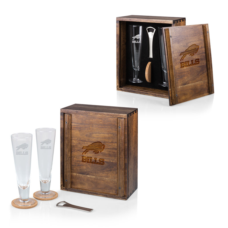 12oz. Pint Glass Set, Buffalo Bills