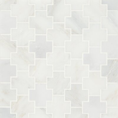 Monet Marble Random Mosaic Wall & Floor Tile -  Bedrosians, 100001407