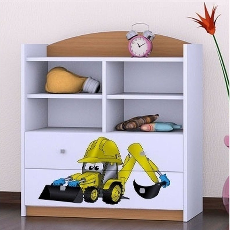 Ashlyn 96cm H X 86cm W Kids Cube, Natural