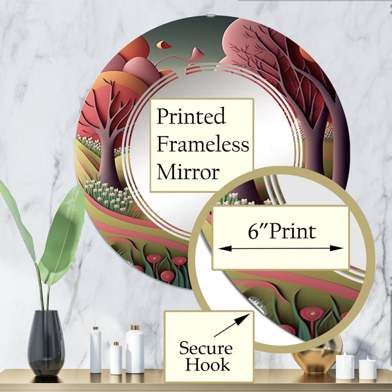 Miroir Swanston, 32 po x 32 po