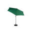 Parasol de patio extérieur 9 pi avec parasol inclinable et manivelle, parasol de marché 6 baleines robustes, terrasse, cour, piscine (base non incluse)-1749122919