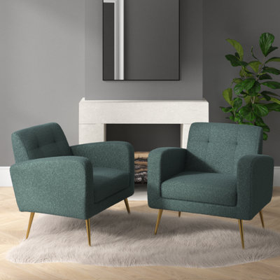 Alixon 29'' Wide Tufted Armchair