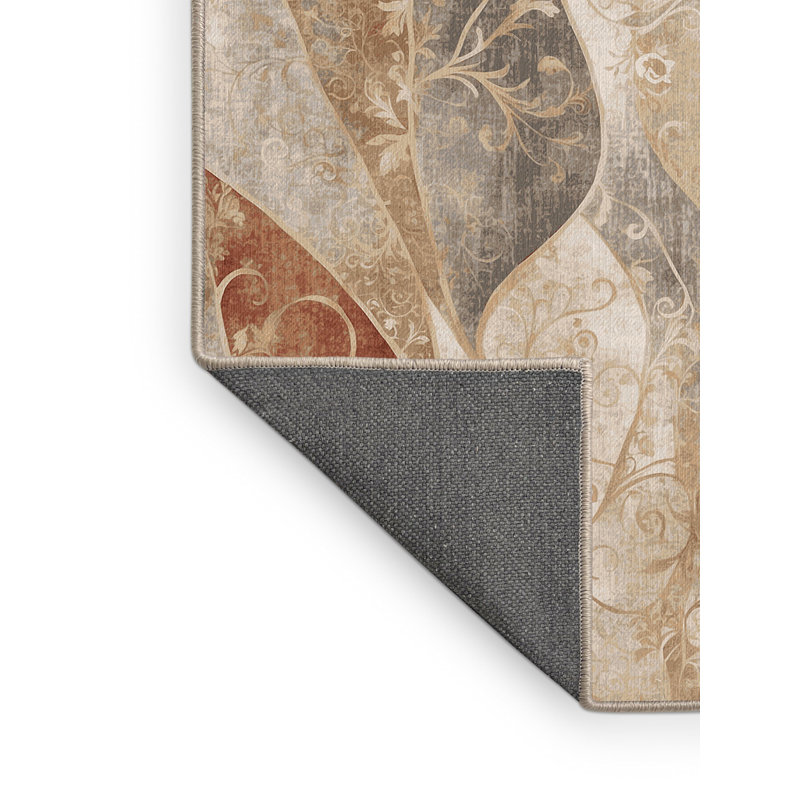 Fluid Mirage Rug, Square 6'