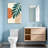 Abstract Abstract Leaf Pattern With Geometric Shapes-1195590003