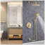 Système de douche complet avec valve brute-70546621
