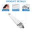 Planche télescopique 9 à 15 pi, planche d'extension en aluminium d'une capacité de 440 lb, plateforme de travail réglable, plateforme d'échafaudage avec plateforme antidérapante, échelle en échafaudage-314686974