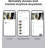 8Ch 2MP Dvr Security Camera System With 6 PCS 1080P Outdoor Cameras, Human Vehicle Detection, 500Gb Hdd