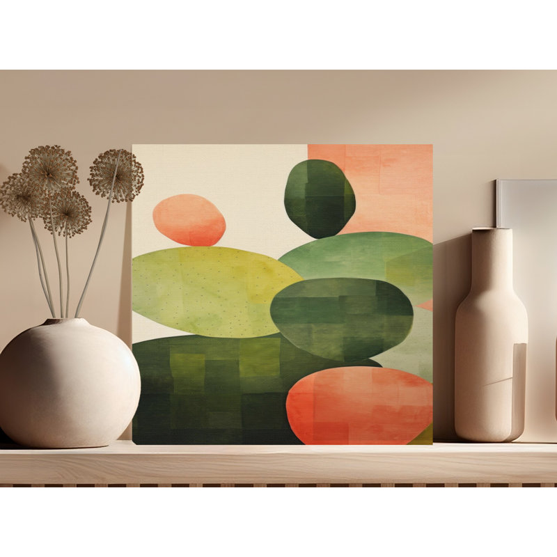 1 Piece Wrapped Canvas Wall Art Set, 15.24 cm H x 15.24 cm W