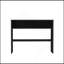Console noire avec rangement ouvert-118037809