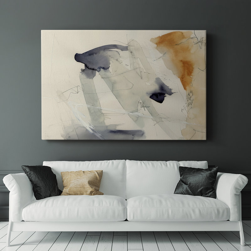Marking Moments I -Galery Wrarap Cavas, H 12 po x l 18 po
