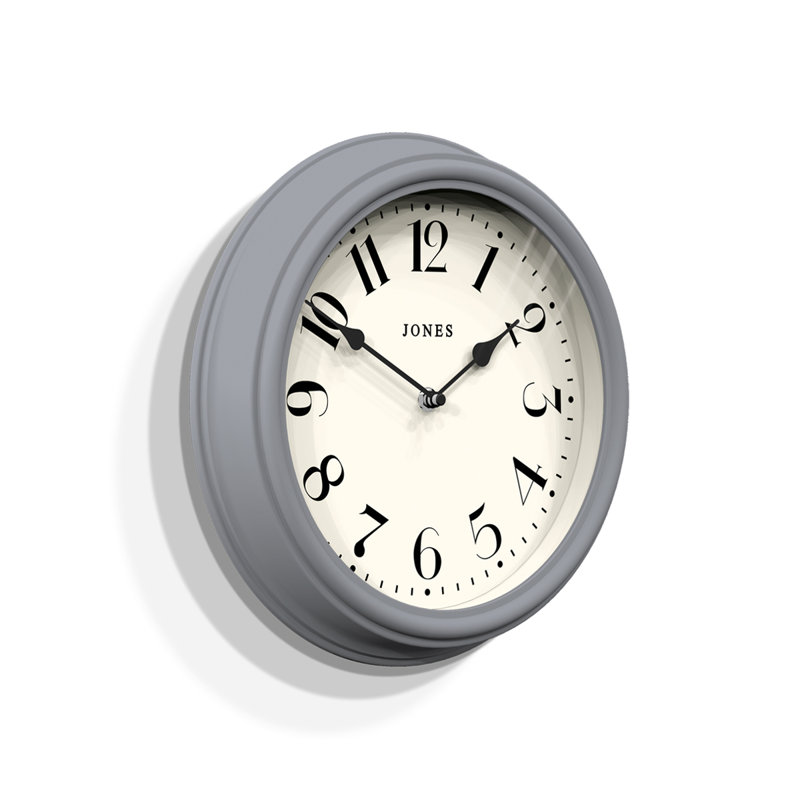 Venetian Acrylic Wall Clock, French Navy Blue
