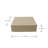 Elementi Home Colorado 40" Square Concrete Coffee Table for Indoor and Outdoor Use-88957414-123522118