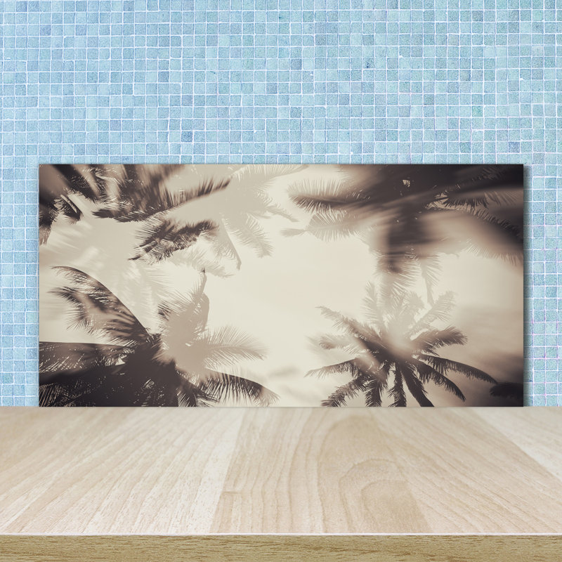 50cm W x 100cm L Glass Peel and Stick Panel