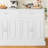 Gaume 55.1'' W Kitchen Sideboard with 2 Wide Drawers, Adjustable Shelves-708669220
