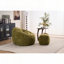 Fauteuil à billes en chenille avec repose-pieds-1406951369