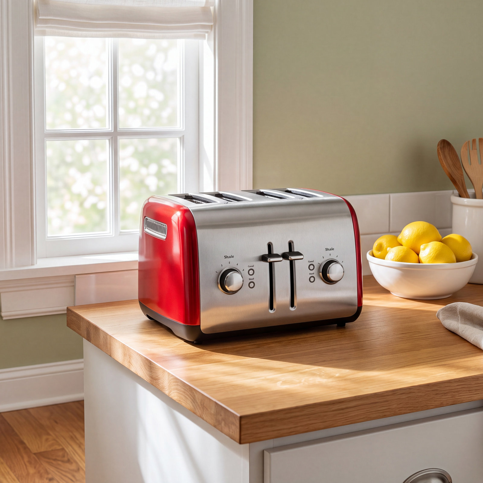 KitchenAid® 4-Slice Toaster, Empire Red