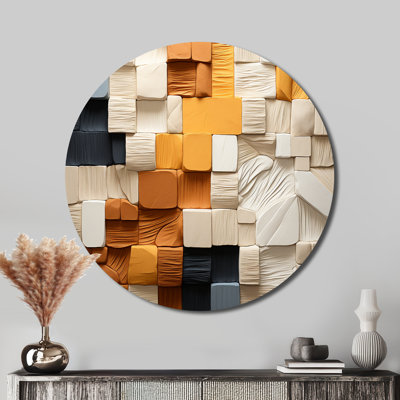 Coenraad - Abstract Round Metal Art