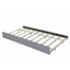 Lit plateforme en velours avec 2 tiroirs et lit gigogne simple TG