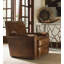 Stirling Park Leather Swivel Chair