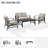 Mosier 4 - Person Patio Conversation Set with Cushions-624505776-654188593