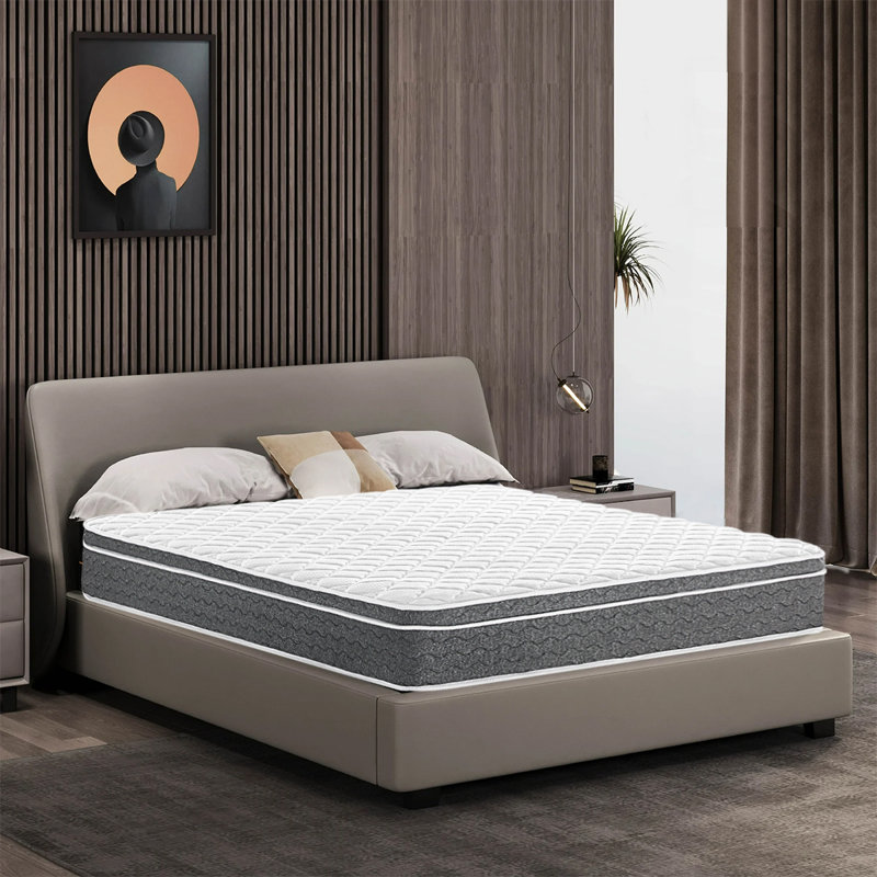 14'' Hybrid Mattress Gel Memory Foam  Cooling Gel, Pressure Relieving & Motion Isolation, King