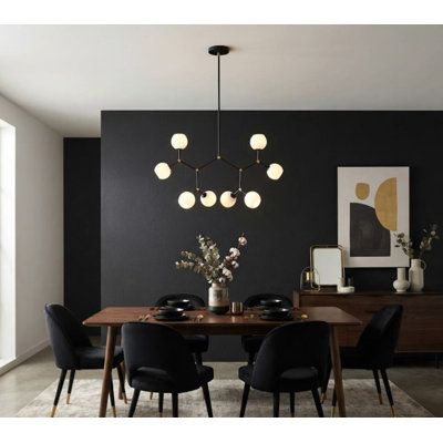 Luminaire suspendu en verre Mandarin