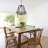 5 - Light Dimmable Lantern Geometric Chandelier