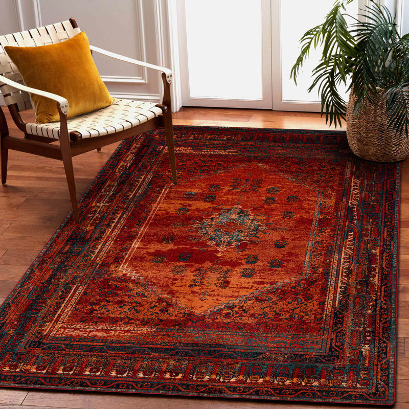 Oriental Wool Area Rug, Rectangle 300 x 400cm