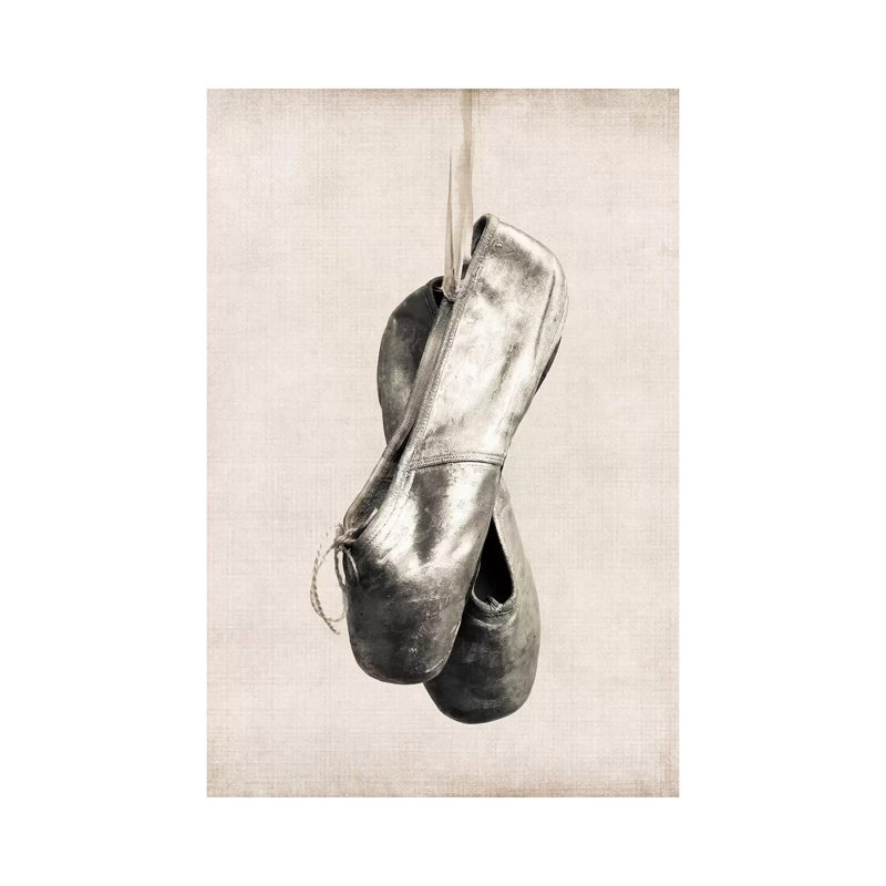 Point Shoes - Print on Canvas, Wrapped Canvas, 101.6 cm H x 66.04 cm W x 1.91 cm D