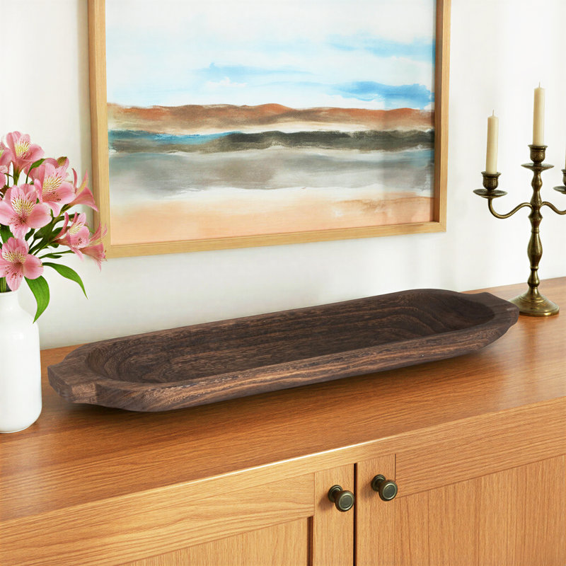 Decorative Paulownia Wood Tray